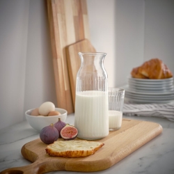 بطری 1 لیتری شیشه ای شفاف VARDAGEN